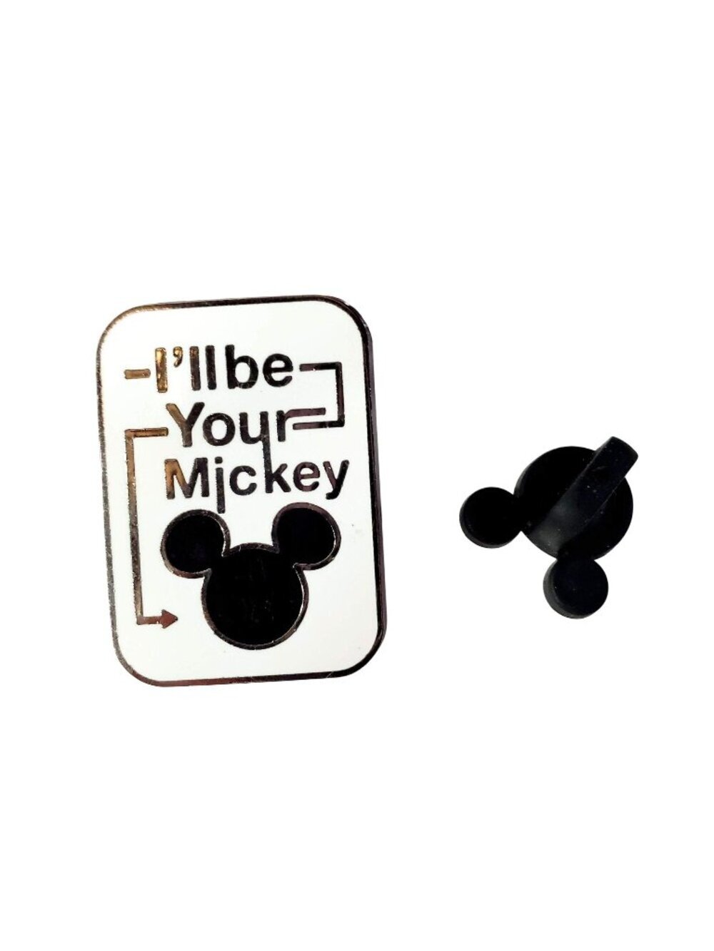Disney Ill Be Your Mickey Mouse Trading Pin 2014 Silhouette Icon Badge